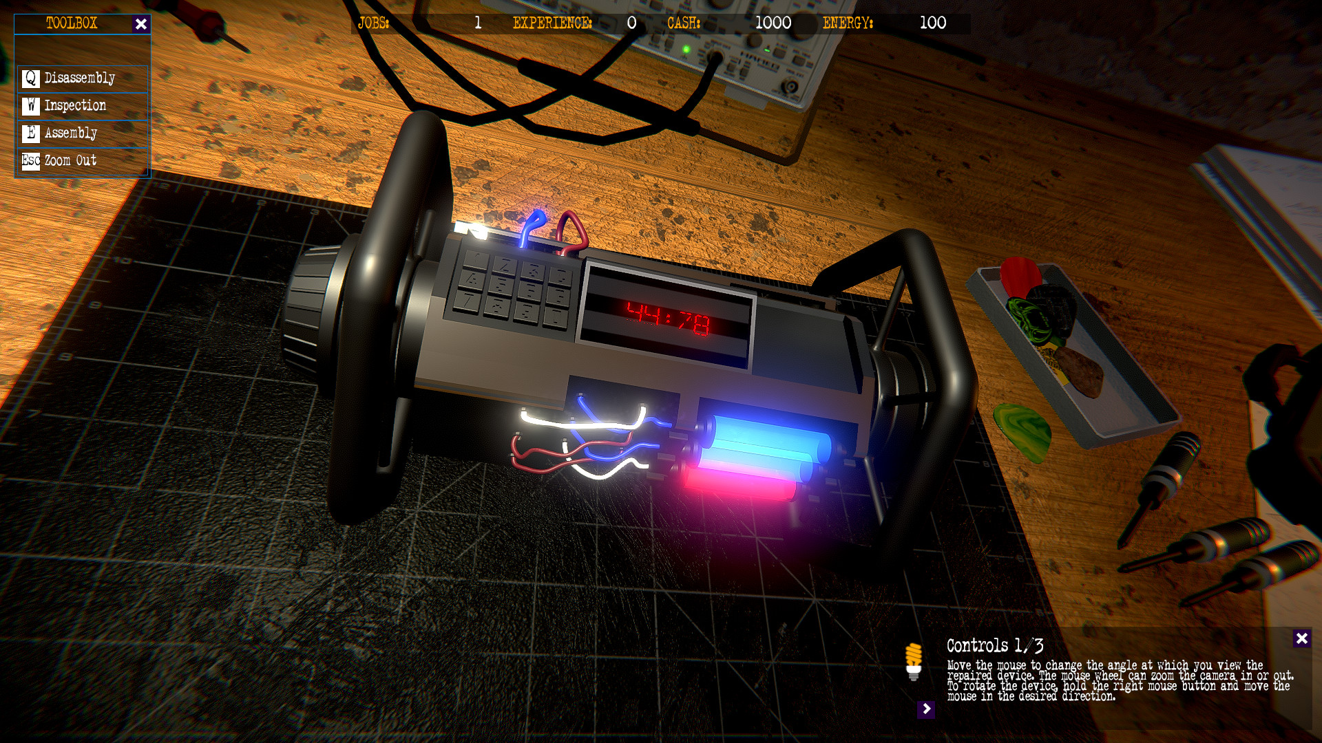 Скриншот ElectricX Electro Mechanic Simulator (2018) PC